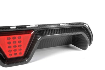 Карбоновый диффузор Задний спойлер BMW F90 CS Style LED