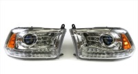 Купить Dodge ram 2013-2018 фара правый  + левая светлая led линза комплект, фото thumb