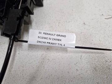 фото thumb №8, Renault scenic iv 4 замок двері правий зад задній 4 pin 825029844r