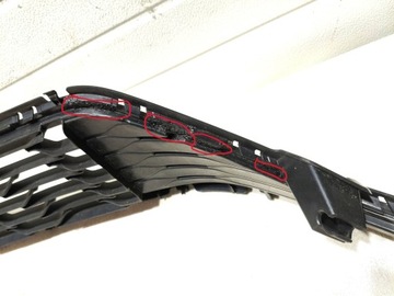 фото thumb №12, Vw golf r-line vii решітка засіб планки бампера 2017- 2020r 5g0 рестайлінг перед