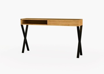 KONSOLA 140 cm DREWNO LITE DĄB OLCHA SKD-306