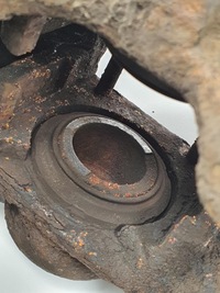 фото thumb №6, Суппорт тормозной правый задняя задний mercedes w140