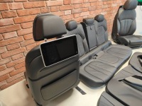 фото thumb №16, Bmw x6 g06 сидіння оббивка вентиляція монітори комфортні сидіння merino чорні