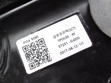 фото thumb №7, Hyundai i30 iii 2018 hb спойлер spojlet кришки багажника сплав