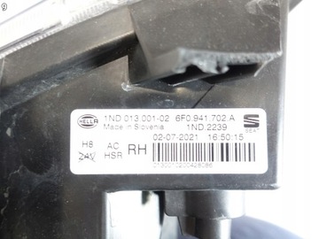 фото thumb №10, Seat ibiza v 5 6f1 6f0 17-21 галоген правий w бампер