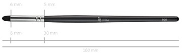 КИСТОЧКА IBRA ДЛЯ РАСШИВКИ КАРАНДАША И ТЕНЕЙ № 100.