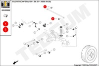 фото thumb №9, Втулка wah. opel t. frontera a 2,2/2,3td/2,5tds/2,8td