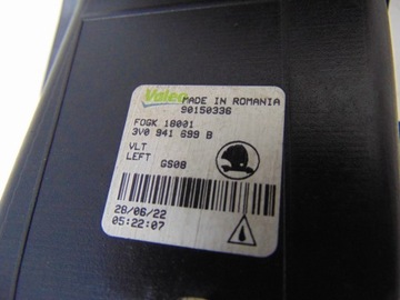 фото thumb №14, Галоген лампа led drl левая skoda superb iii рестайлинг 3v0941699b