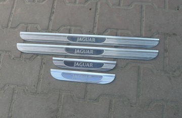 фото thumb №1, Планка хром накладка порога jaguar s-type 02-06