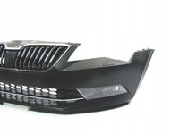 фото thumb №12, Бампер передний skoda superb 15 - 19 омыватель. противотуманные фары хром kompletny !