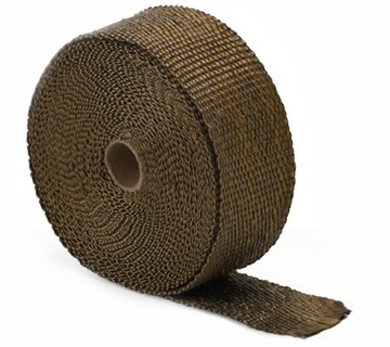 TAŚMA TERMICZNA BANDAŻ DO WYDECHU ZŁOTA 50mm