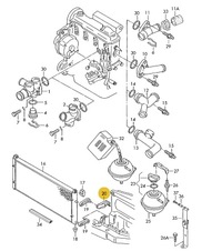 фото thumb №6, Новий оригінал кронштейн кронштейн радіатора wody vw transporter оригінальний номер 701121633a