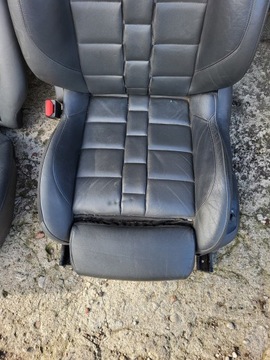 фото thumb №12, Сидіння шкіра чорна комплект диван citroen ds5 11-15 підігрів електричні