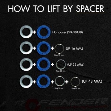 фото thumb №10, Амортизатор перед зад +2'' musso korando profender