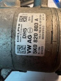 фото thumb №1, Компрессор кондиционера delphi 5k0820803a vw