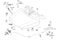 Замок капот mercedes vito w447 Оригинал, фото thumb