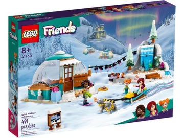 LEGO Friends 41760 Зимнее приключение в иглу