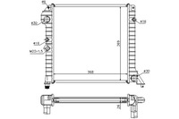 фото thumb №14, Nissens радіаторів води volvo 65518