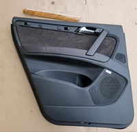 фото thumb №1, Обшивка дверь левый задняя коричневый audi q7 4l alcantara