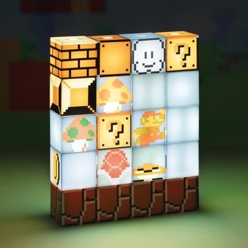 Прикроватная настольная лампа Paladone Super Mario, сборка, модификация, портативная
