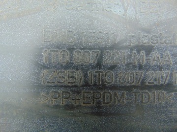 фото thumb №16, Бампер перед vw touran 2010-2015 1t0807221m pod ксенон i pdc ld6w