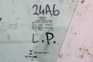 фото thumb №8, Audi a6 скло двері ліві 4g0845021a 4g0845021 ліва перед передня подвійна