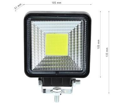 144W LAMPA ROBOCZA LED PANEL HALOGEN 12V 24V COB
