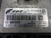 Fiat linea 1.4 t-jet 120 km 198a4000 бортовой компьютер блок управления двигателя 51805023b Доставка, фото thumb