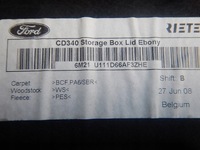 фото thumb №7, Ford galaxy mk3 обшивка защита бардачка задняя