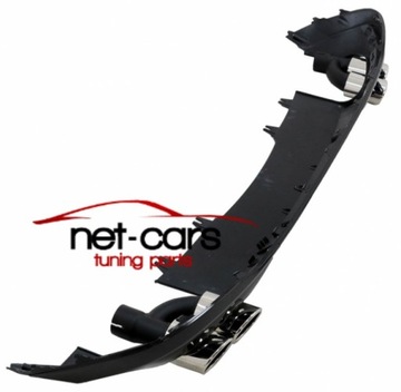 фото thumb №9, Диффузор спойлер audi a4 b9 8w рестайлинг 20- наконечники чёрный sline s4