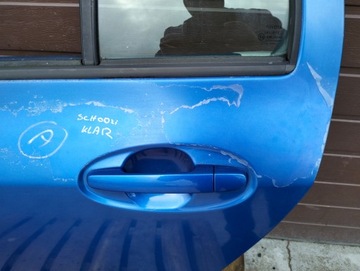 фото thumb №9, Дверь левая левый зад toyota yaris ii годы 2005-2009 цвет 8t0 5d дверь hb