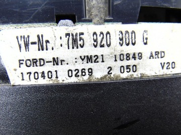 фото thumb №13, Спидометр приборы ford galaxy mk2 tdi 7m5920900g