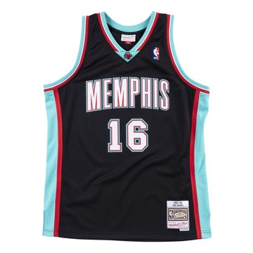 Футболка Mitchell & Ness MEMPHIS GRIZZLIES - PAU GASOL ЧЕРНЫЙ / ЧЕРНЫЙ - XL