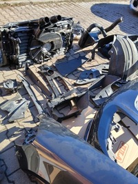 фото thumb №15, Porsche panamera turbo 971 lm7r перед капот бампер pas радіатор крила