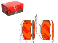 фото thumb №1, Гальмівні колодки гальмівні fiat перед grande punto 05- abart