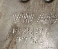 фото thumb №8, Выхлоп kpl. porsche cayenne 9y turbo 4.0 tfsi 1