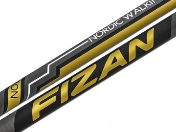 KIJE KIJKI NORDIC WALKING FIZAN RUNNER CARBON KARBONOWE DO CHODZENIA 120 cm