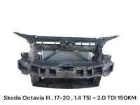 фото thumb №1, Pas передний комплект радиатор skoda octavia iii 17-20r lift