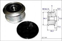 Купить Ina шкив генератора ford 1,4tdci fiesta/fu, фото thumb