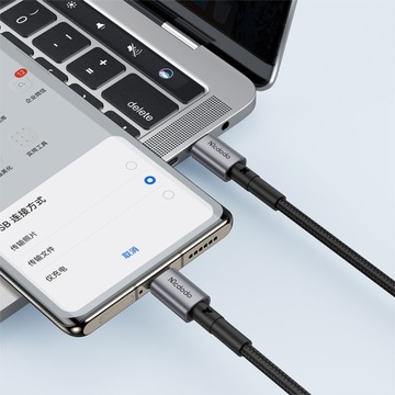 КАБЕЛЬ MCDODO USB-C ДЛЯ БЫСТРОЙ ЗАРЯДКИ ДЛЯ SAMSUNG APPLE USB TYPE C 3A 65W 1M