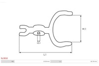 фото thumb №3, Набор ремонтный, стартер as-pl sl3010