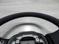 фото thumb №6, Nissan micra k12 передний рестайлинг - руль pod многофункциональный - кожа - obszycie