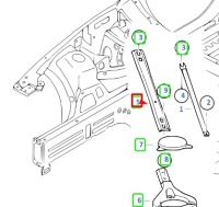 фото thumb №10, Bmw 1 m coupe e82 права купол sprężynu 51618051974 oem