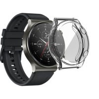 СИЛИКОНОВЫЙ ЧЕХОЛ МЕТАЛЛИК ДЛЯ HUAWEI WATCH GT 2 PRO