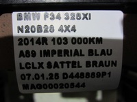 фото thumb №9, Bmw f34 f30 f36 панель роздавальна чорна захист колонки head up hud оригінал 51459248001