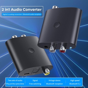 Беспроводной цифро-аналоговый аудиоконвертер Bluetooth
