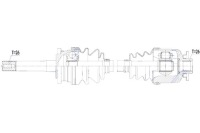 Приводной вал приводная правый  mazda b2500 2.5d 2.5td 4wd 99- ford ranger 2.5 в Украине, фото thumb