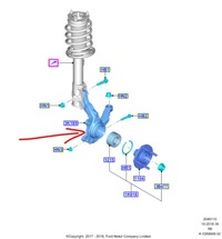 фото thumb №10, Поворотный кулак перед правая ecosport 2017- 2127284
