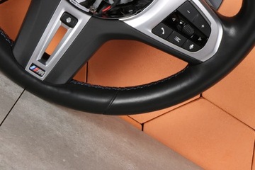 фото thumb №8, Bmw x3 g01 m f97 x4 g02 m f98 lci оригинальная кожаный руль лепестки