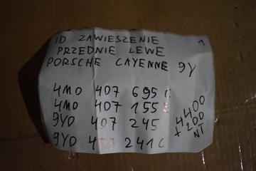 фото thumb №11, Ідеальні підвішування перед передні ліві porsche cayenne 9y 1
